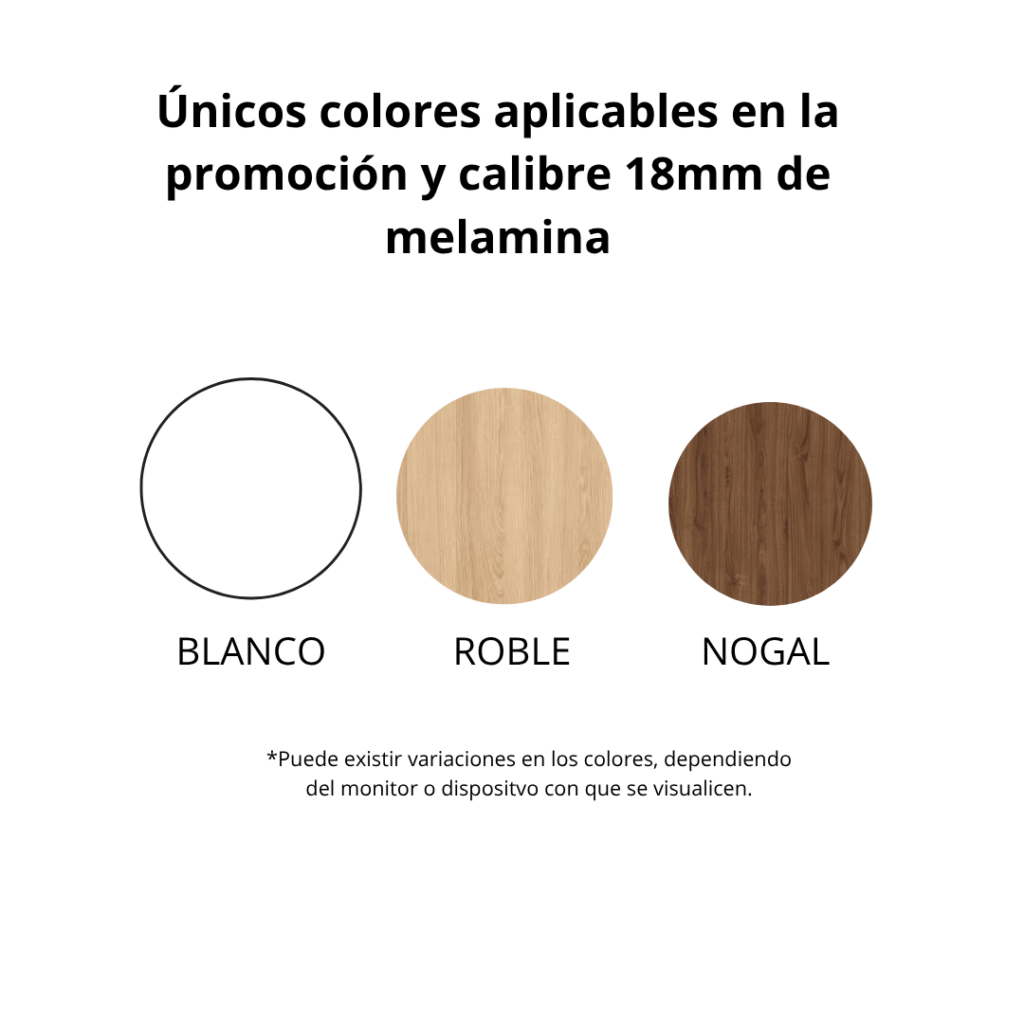 Escritorio Secretarial Hamilton 150 3 (colores)